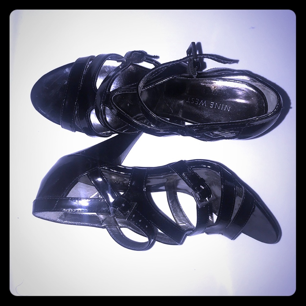 Black Nine West Heeled Shoes